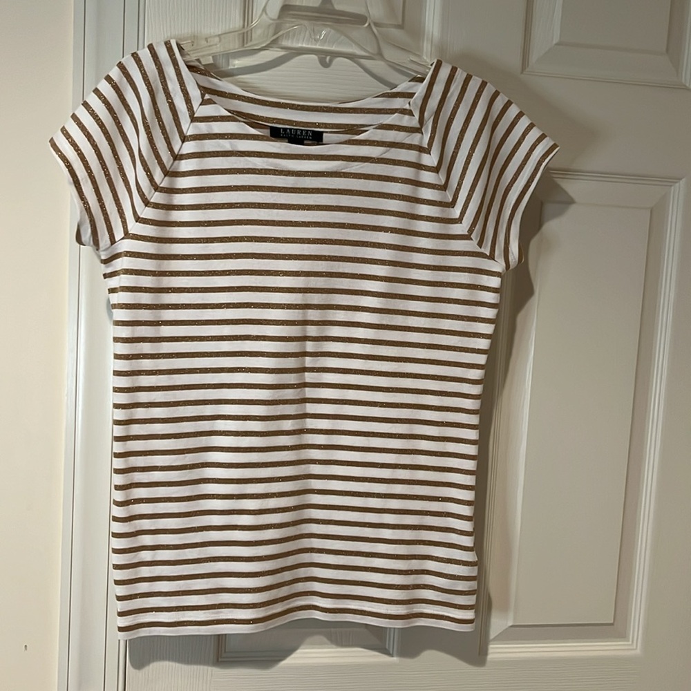 Lauren by Ralph Lauren Boatneck tee